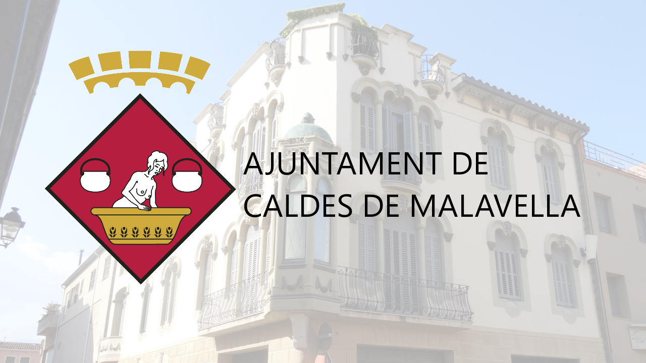 Imagen de portada de la institución Ajuntament Caldes de Malavella